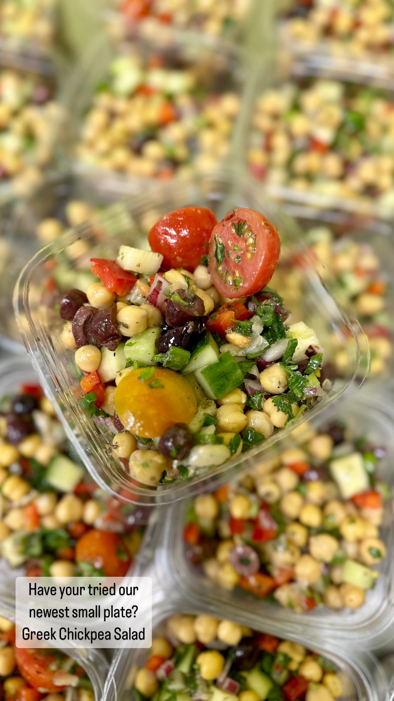SMALL BITE - Chickpea Salad (GF, DF & Vegan)