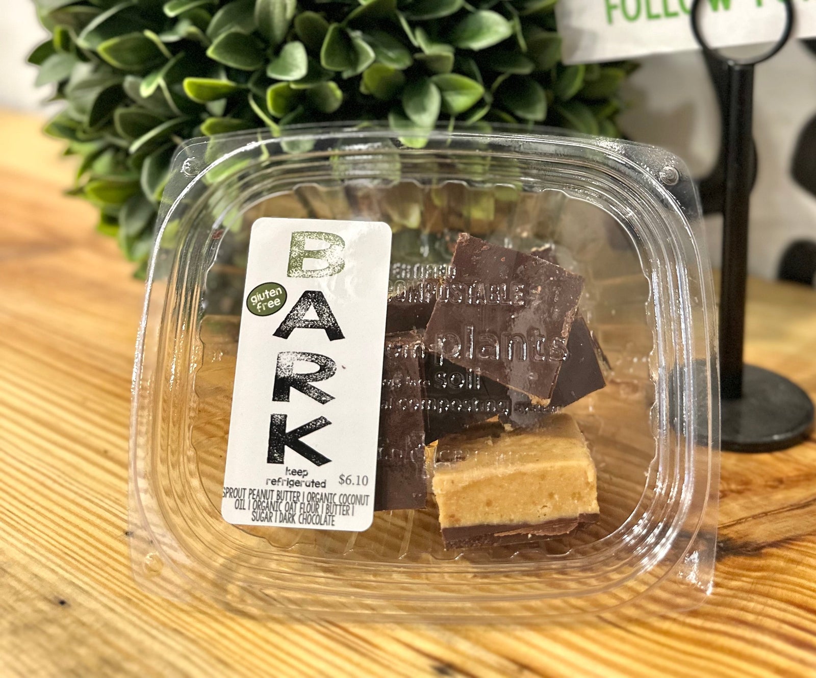 SNACK - Chilled Peanut Butter Chocolate Bark (GF)