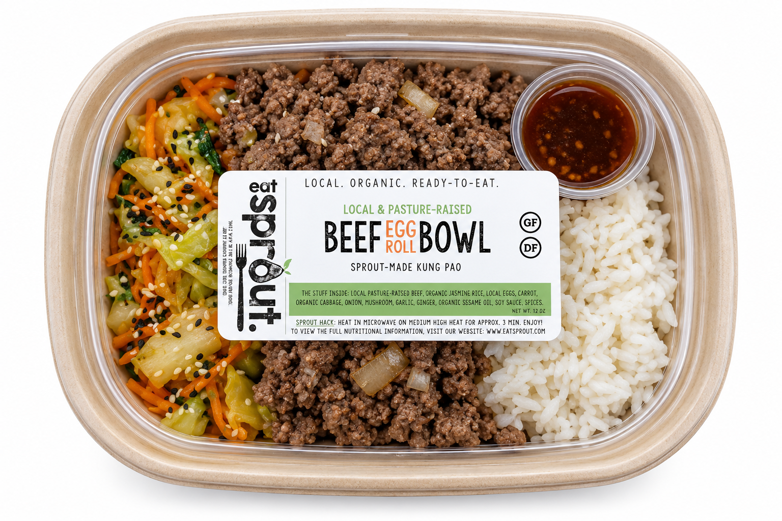 Beef Egg Roll Bowl (GF) (DF)