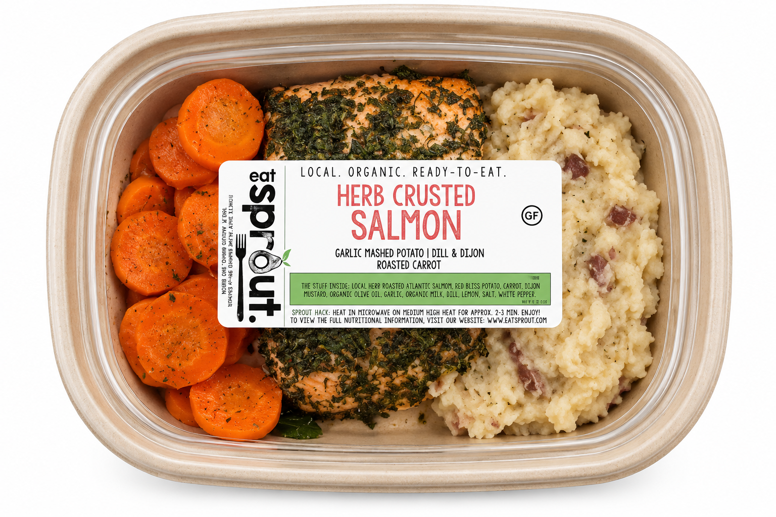 Herb Crusted Salmon (GF)
