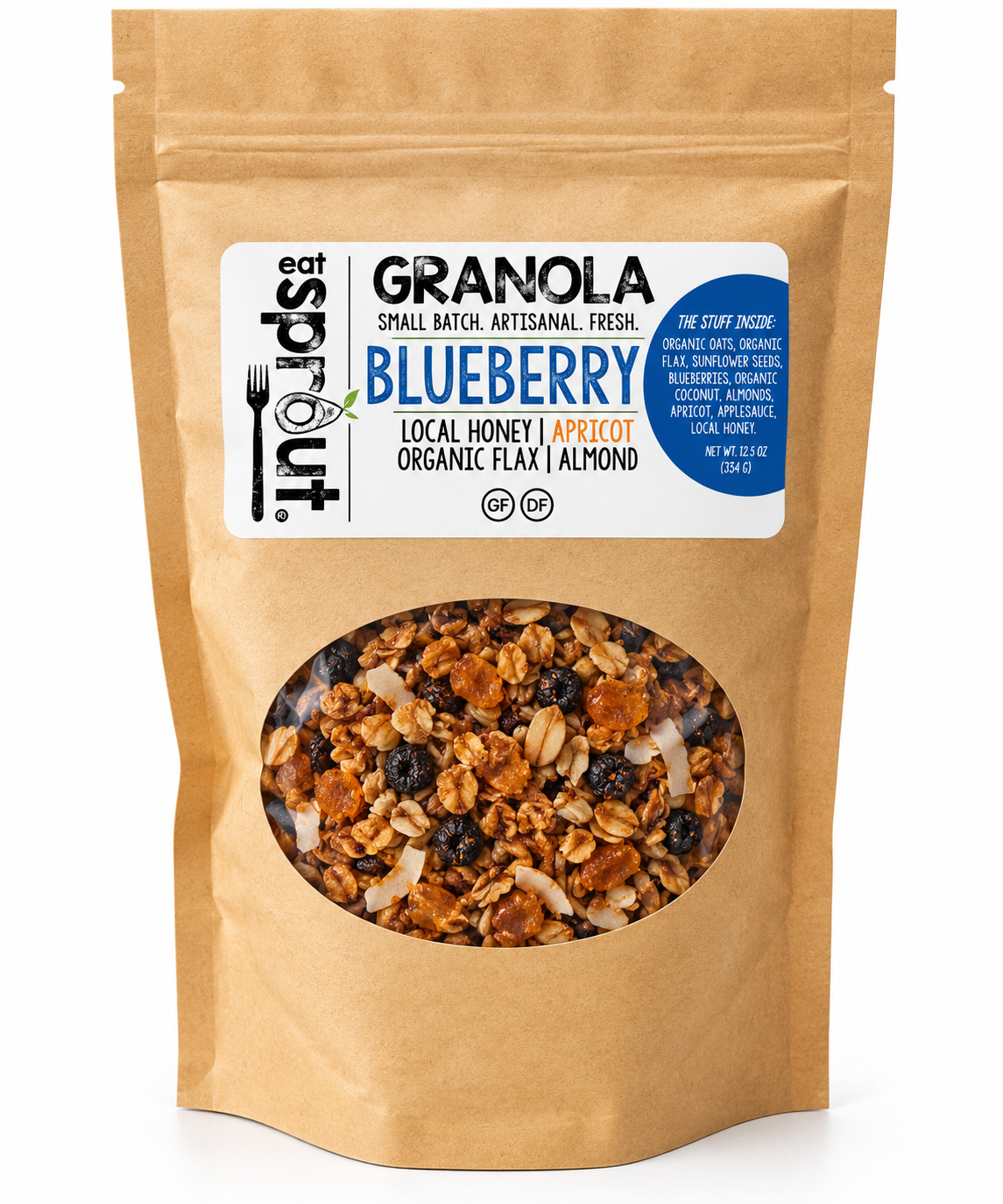 GRANOLA - Blueberry | Almond | Flax | Apricot (GF) (DF)
