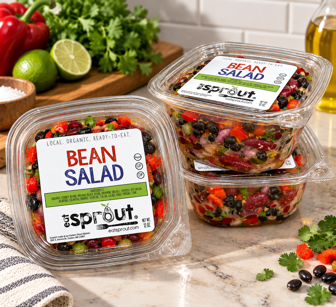 Bean Salad (GF, DF & Vegan)