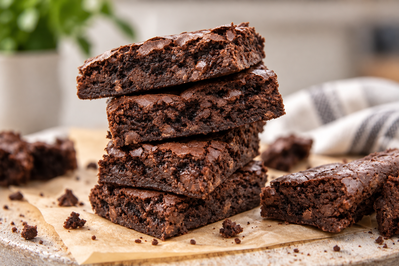 Dark Chocolate Brownies (GF)