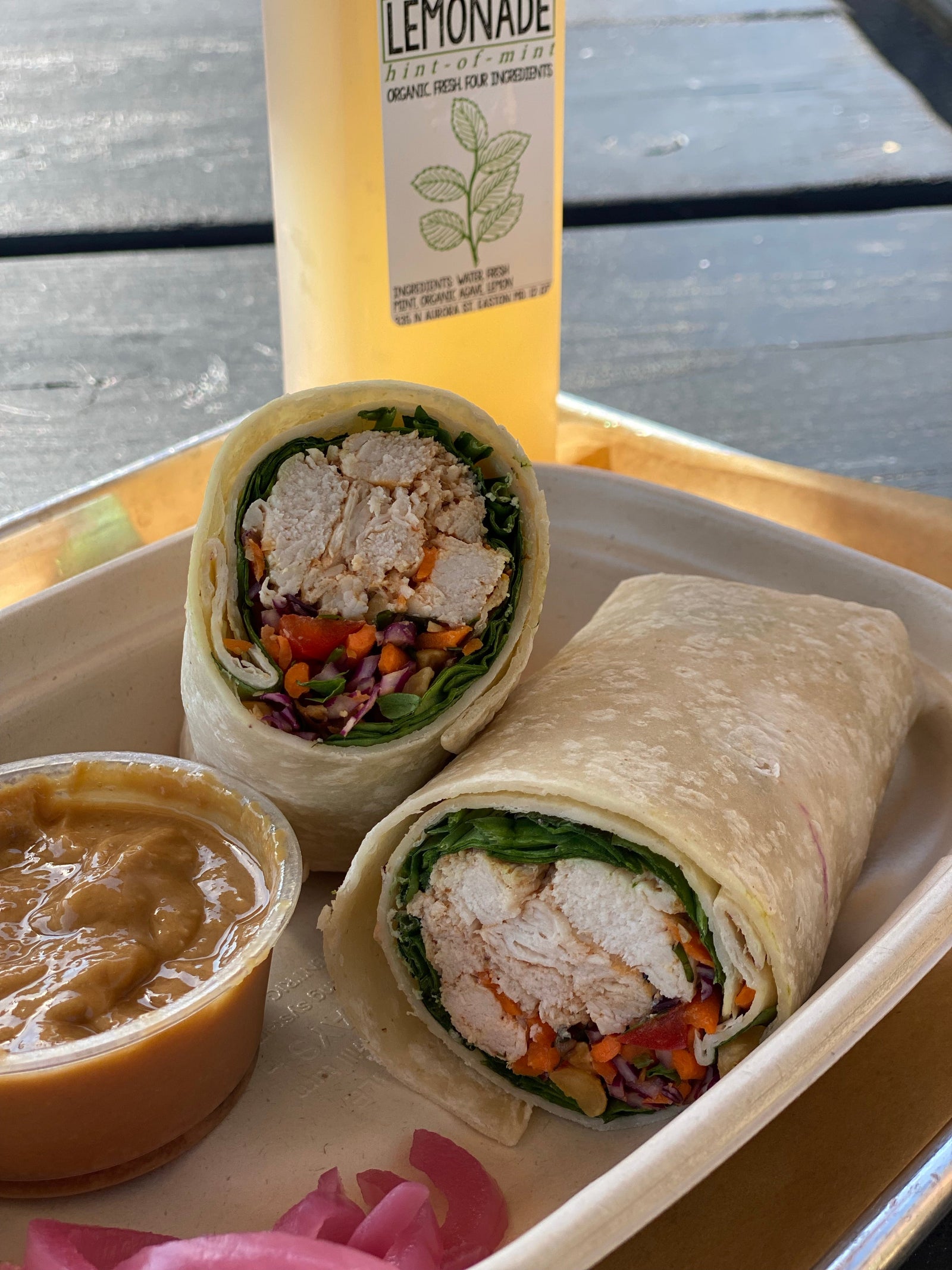 WRAP - Thai Chicken Crunch (DF)
