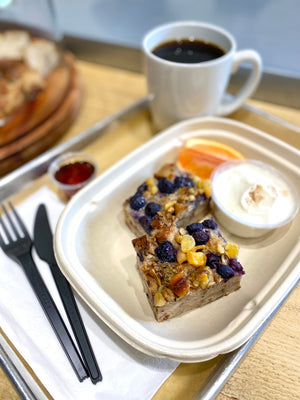 French Toast - Blueberry Walnut